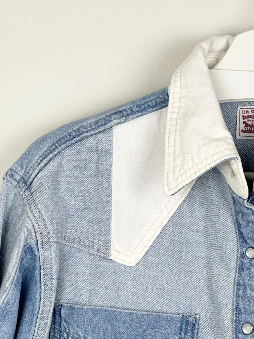 Levi's Donovan Western Shirt Patchwork Blanket - Picture 4 of 12
